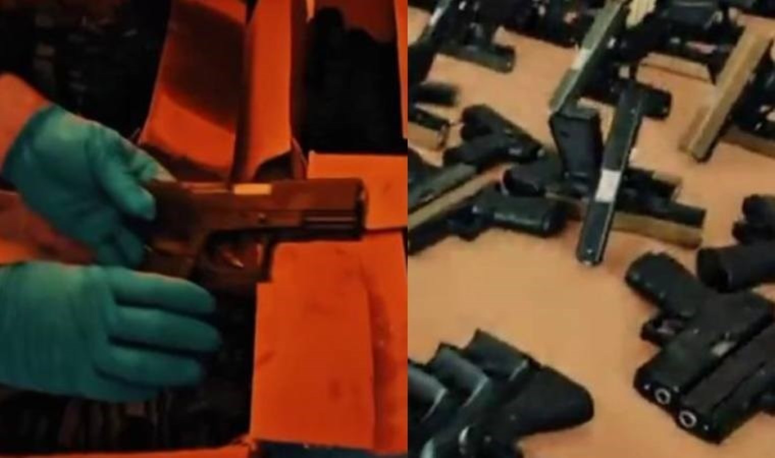 Mersin’de yasa dışı silah operasyonu: Adeta cephanelik ele geçirildi!