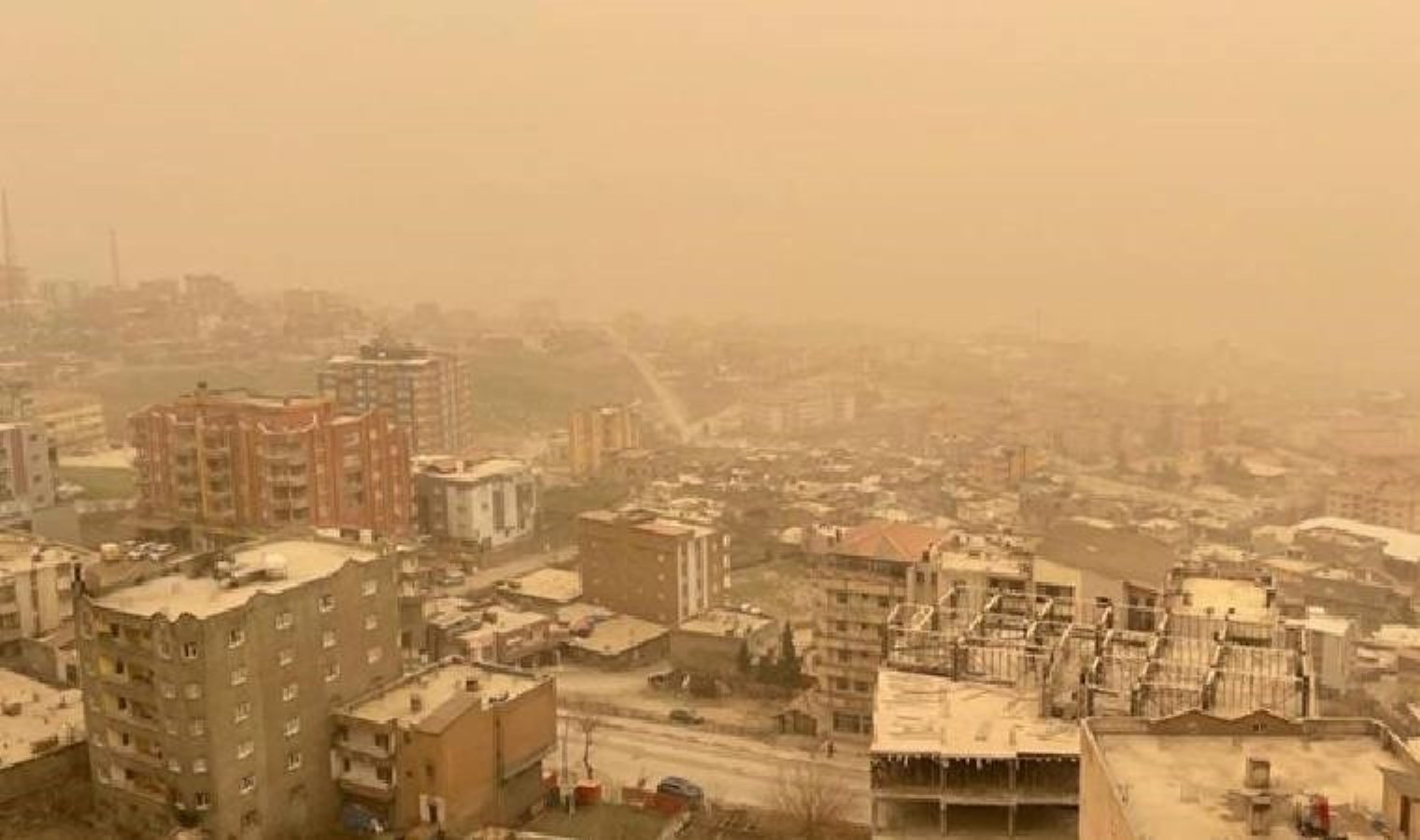 Meteoroloji uyardı: Güneydoğu kesimlerinde toz taşınımı