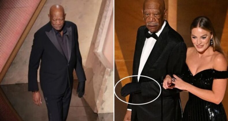 Morgan Freeman’ın taktığı eldivenin sırrı çözüldü!