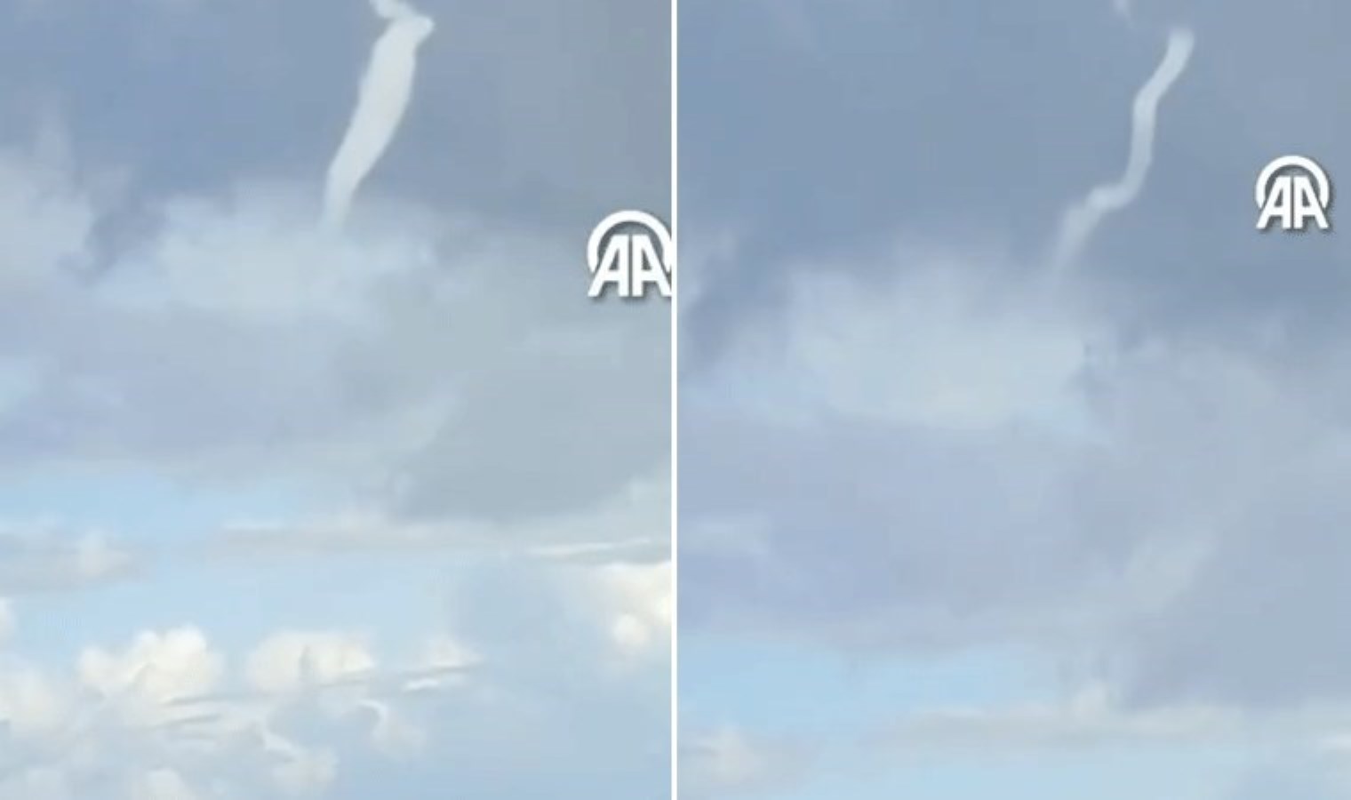 Muğla’da denizde hortum oluştu!