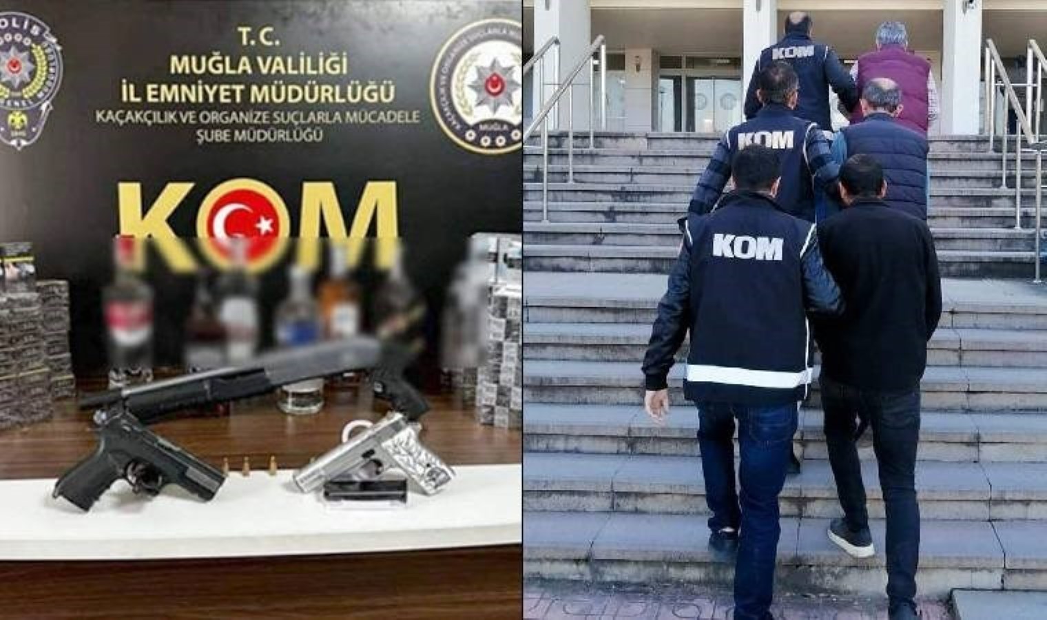 Muğla’da silah kaçakçılığı operasyonu: Gözaltılar var!