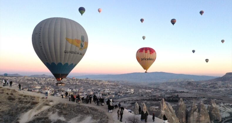 Nevşehir’de geçen yıl sıcak hava balonu rekoru kırıldı