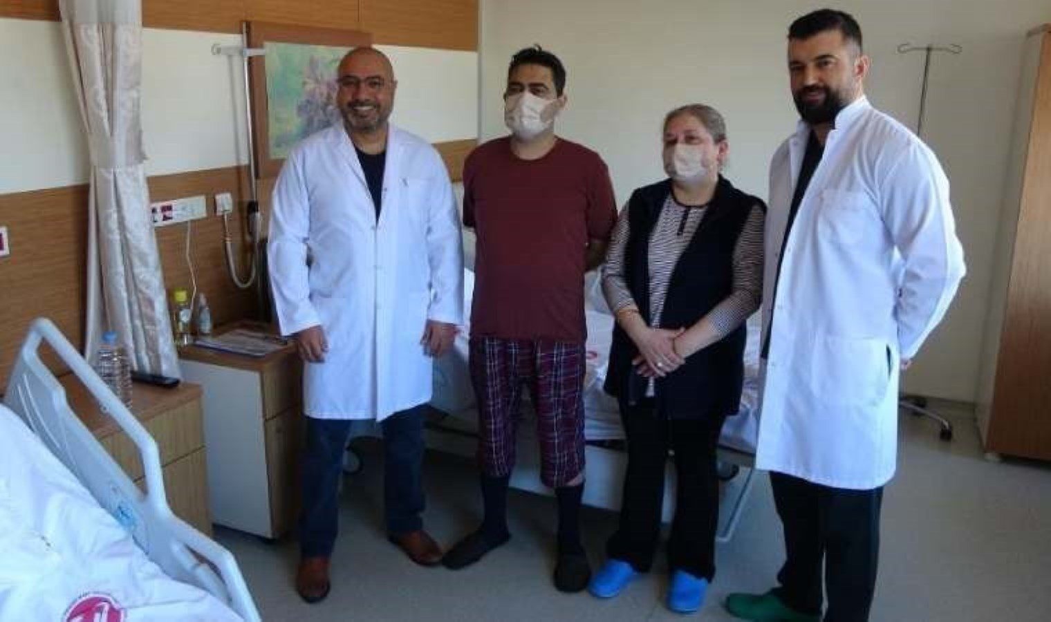 Oğluna böbreğini vermek istedi, kanser olduğu ortaya çıktı