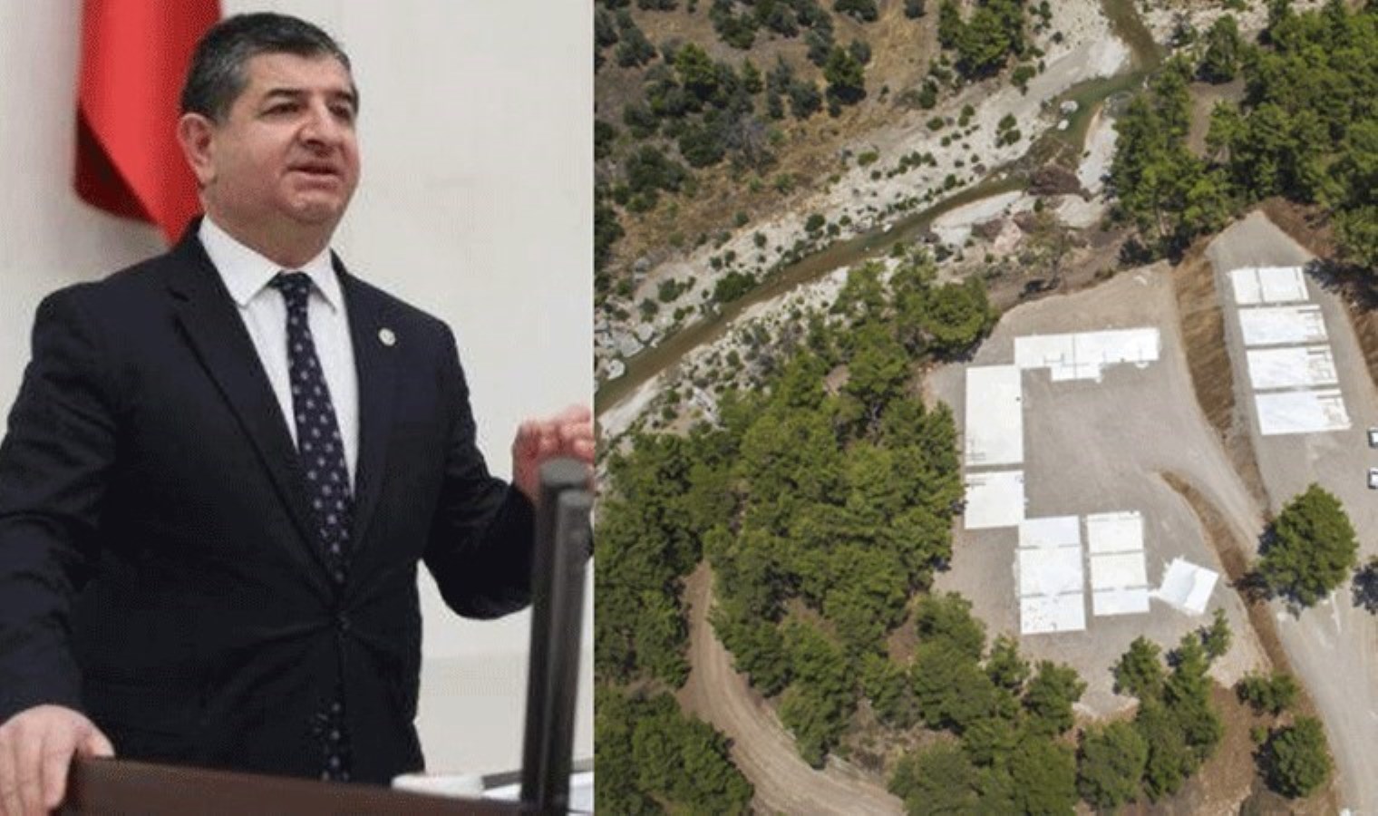 Olmayan gölete boru hattı çekiliyor!