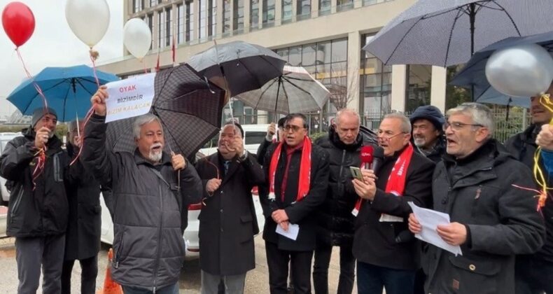 OYAD üyeleri hak arayışında 100. günde: ‘Vatan kahramanlarının alın terine sahip çıkın’