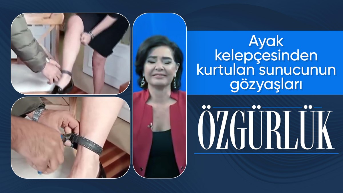 Özlem Gürses’in ev hapsi kaldırıldı: Gözyaşlarını tutamadı
