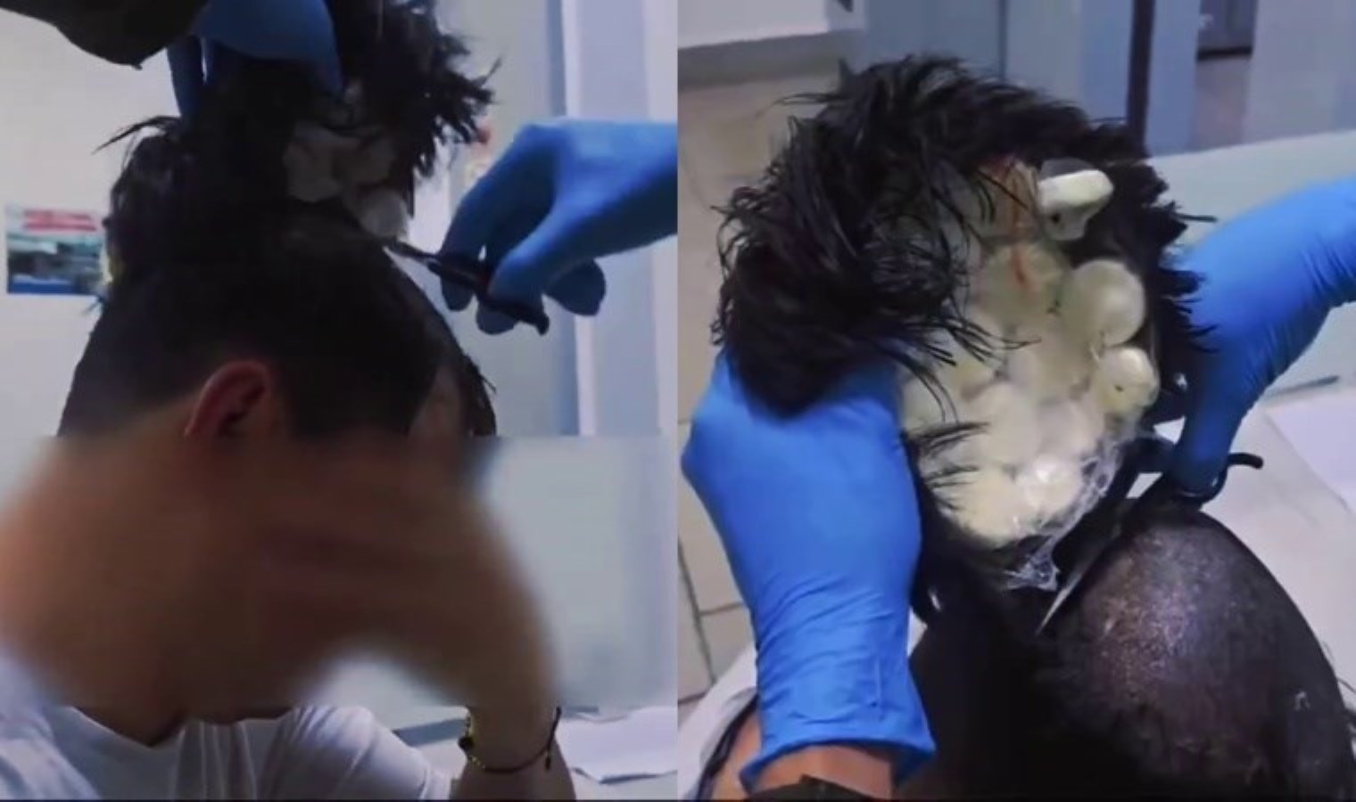 Peruk altında uyuşturucu kaçakçılığı: Havalimanında yakalandı!