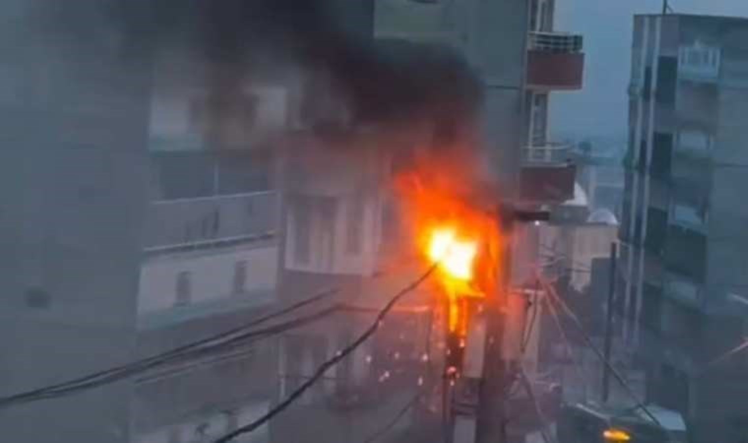 Şanlıurfa’da patlama sesi: Çevrediler paniğe kapıldı