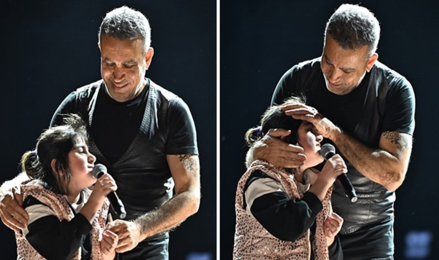 Şarkıcı Haluk Levent, sahneye çağırdığı hayranı Nisanur’a klip sözü verdi