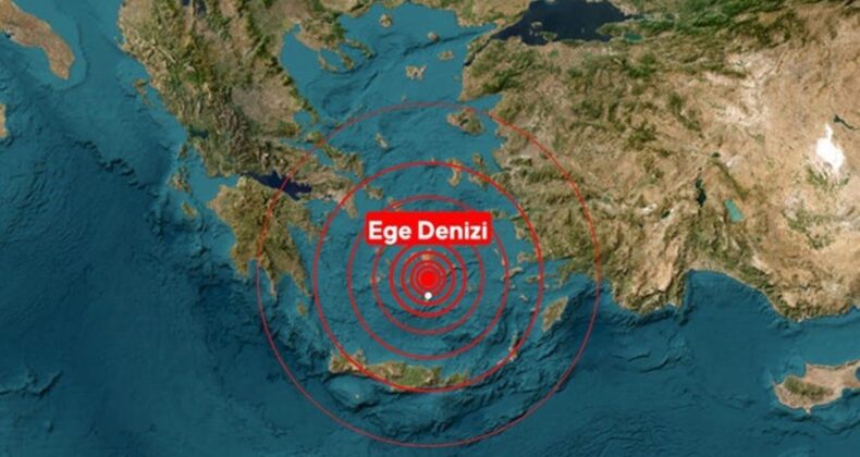 Son dakika deprem… AFAD duyurdu! Ege Denizi’nde korkutan deprem: İzmir’den de hissedildi!