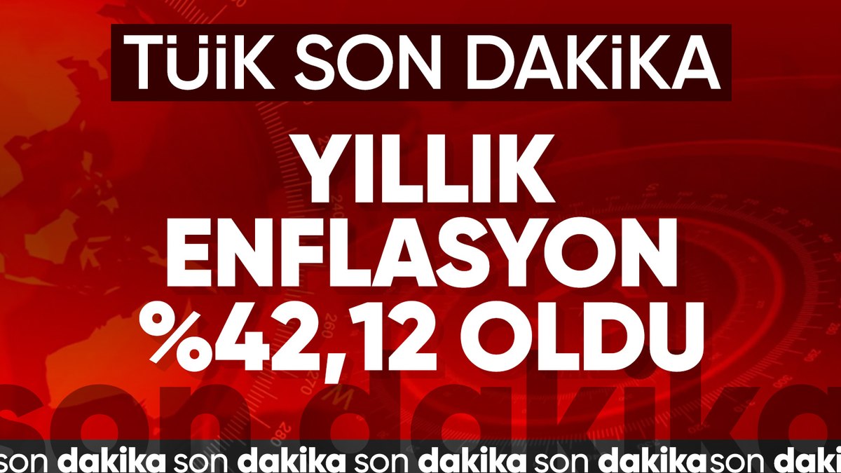 SON DAKİKA: TÜİK, Ocak 2024 enflasyon rakamlarını açıkladı