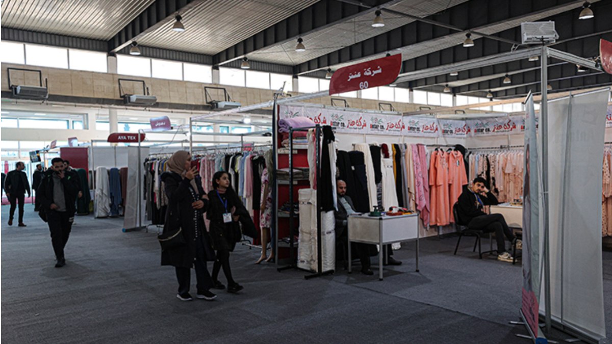 Suriye’de düzenlenen ilk fuar büyük ilgi gördü