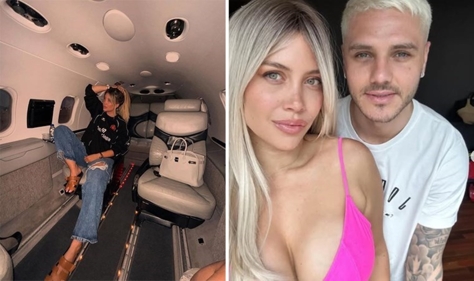 Tasarım çantaları, özel jet yolculuklarıyla biliniyordu: Wanda Nara hakkında ‘borç batağında’ iddiası