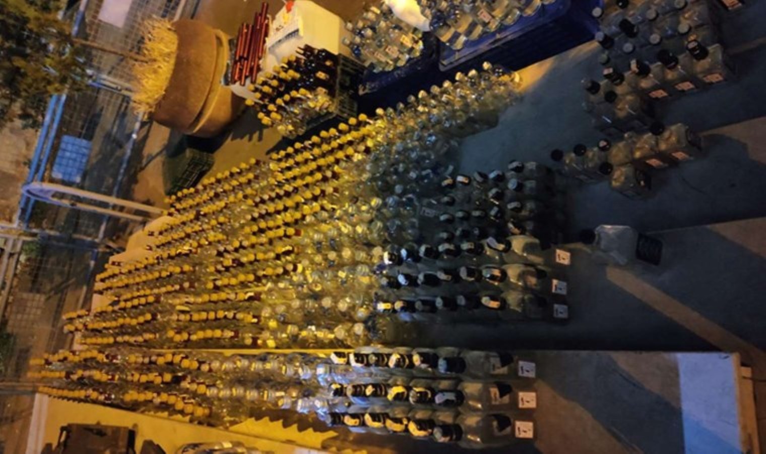 Tekirdağ’da litrelerce ‘sahte içki’ ele geçirildi