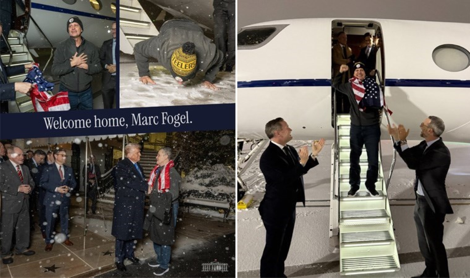 Trump, Rusya’nın serbest bıraktığı ABD’li öğretmen Fogel’ı Beyaz Saray’da ağırladı