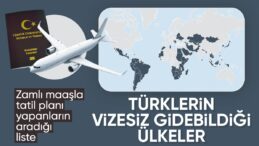 Türk pasaportuyla 2025’te vizesiz girilebilecek ülkeler