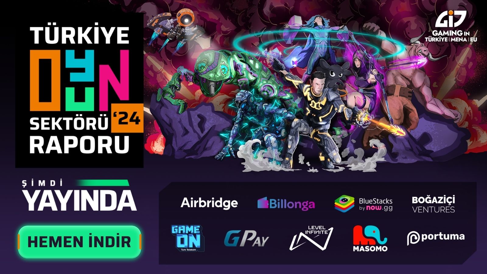 Türkiye Oyun Kesimi Raporu 2024 Yayınlandı