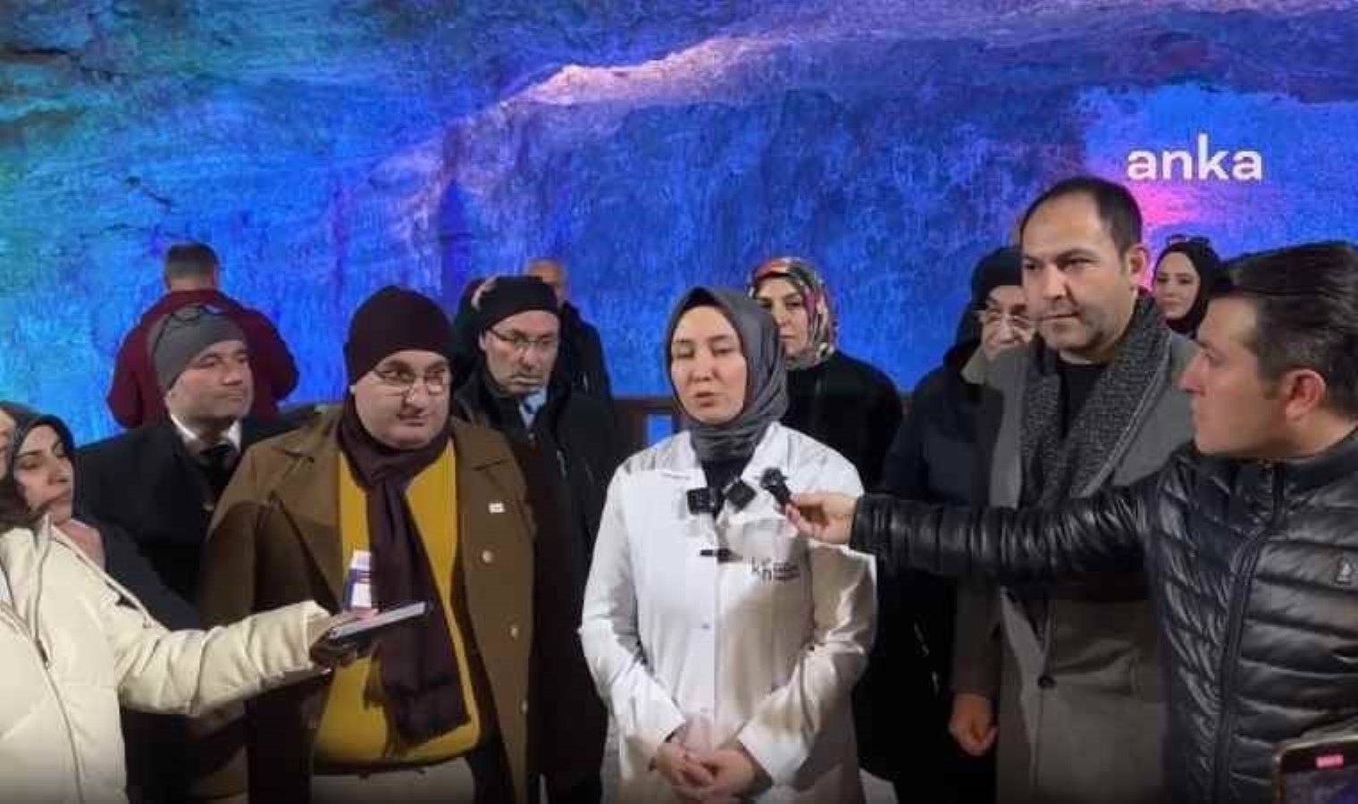 Tuz mağarasında ‘Yeni Nesil Gazetecilik Çalıştayı’ düzenlendi