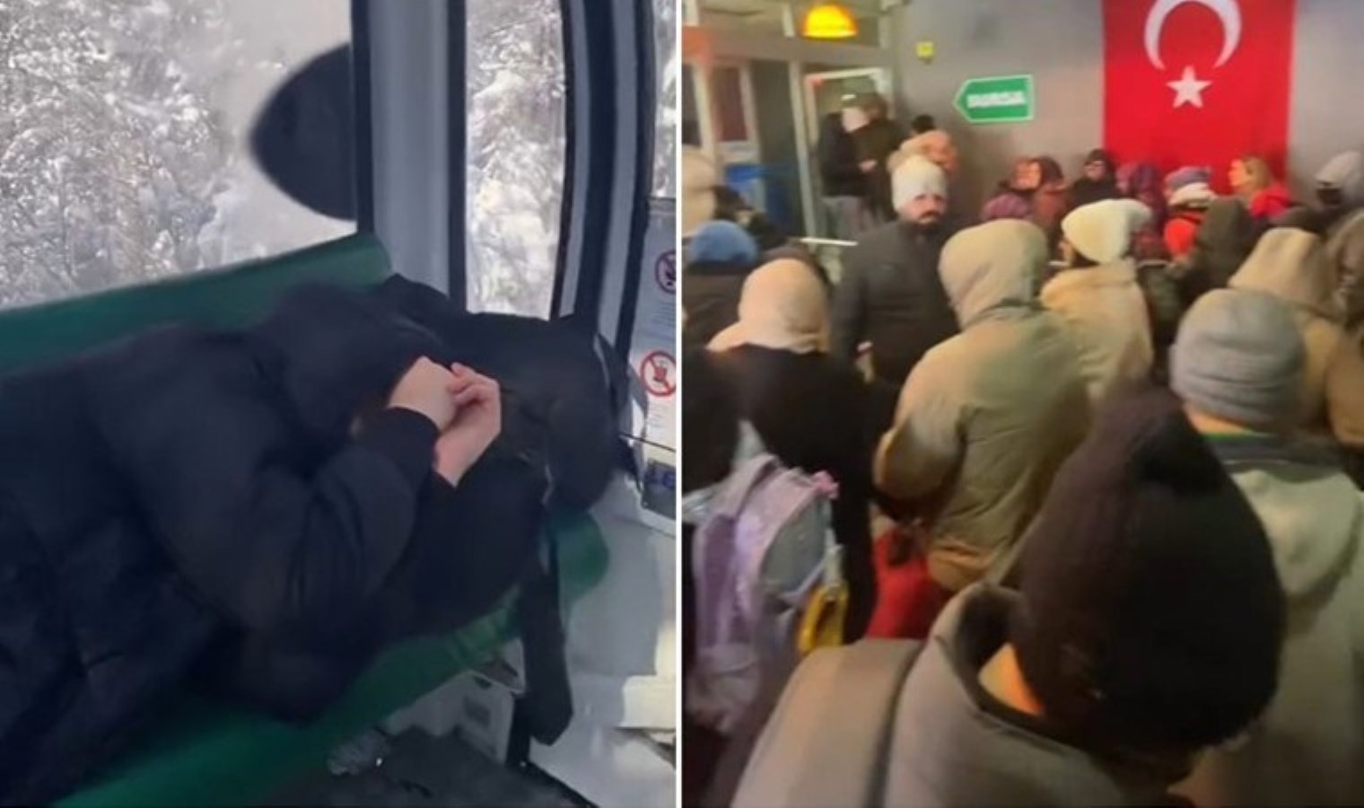 Uludağ’da, teleferikte mahsur kaldılar: Nedeni açıklandı