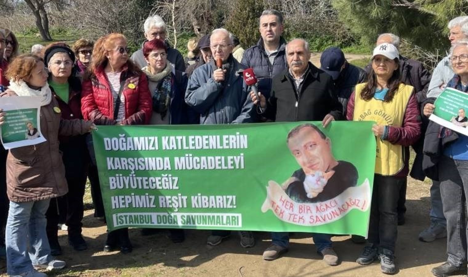 Validebağ Korusu’nda Reşit Kibar fidan dikilerek anıldı