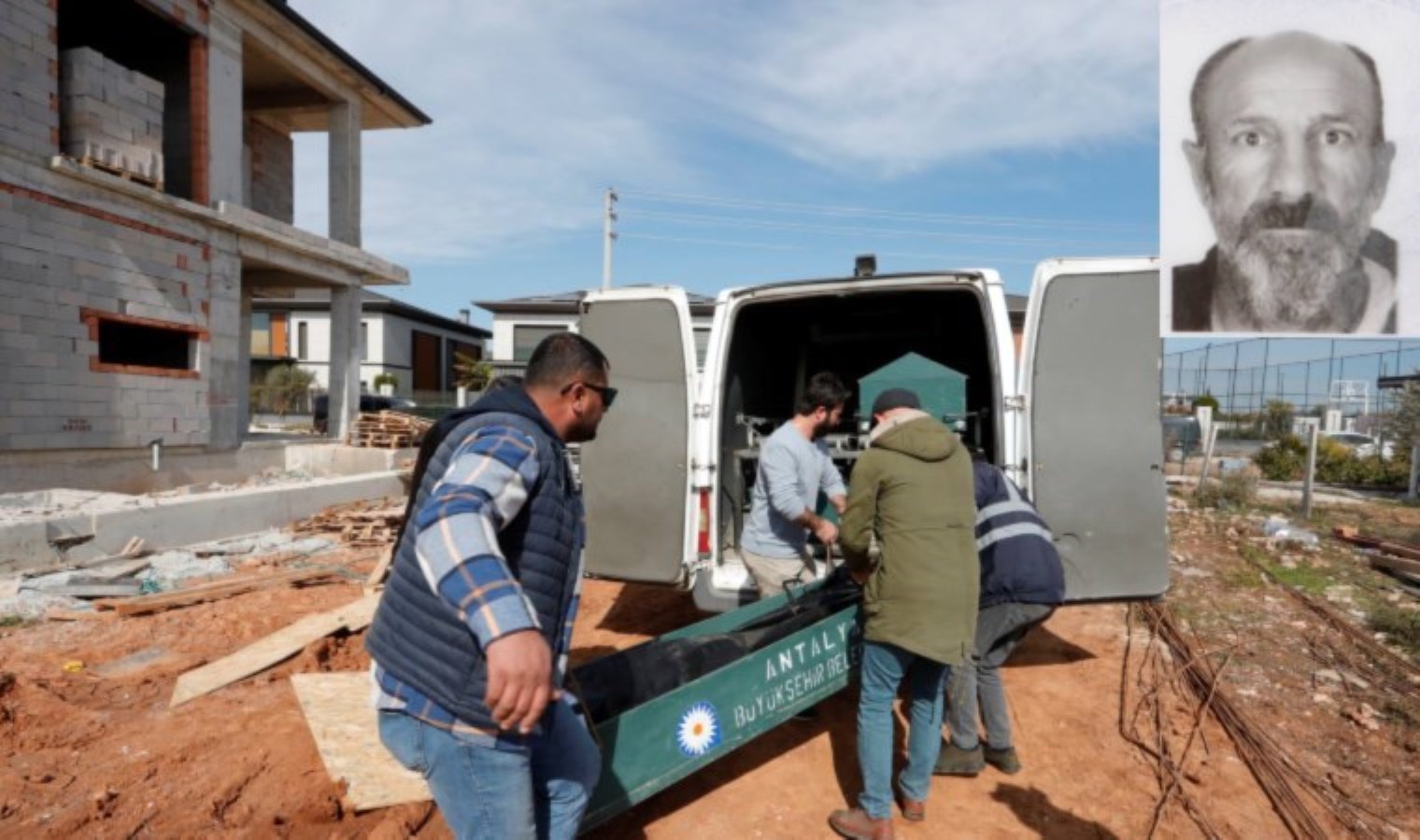 Yardım için geldiği inşaatta feci şekilde can verdi!