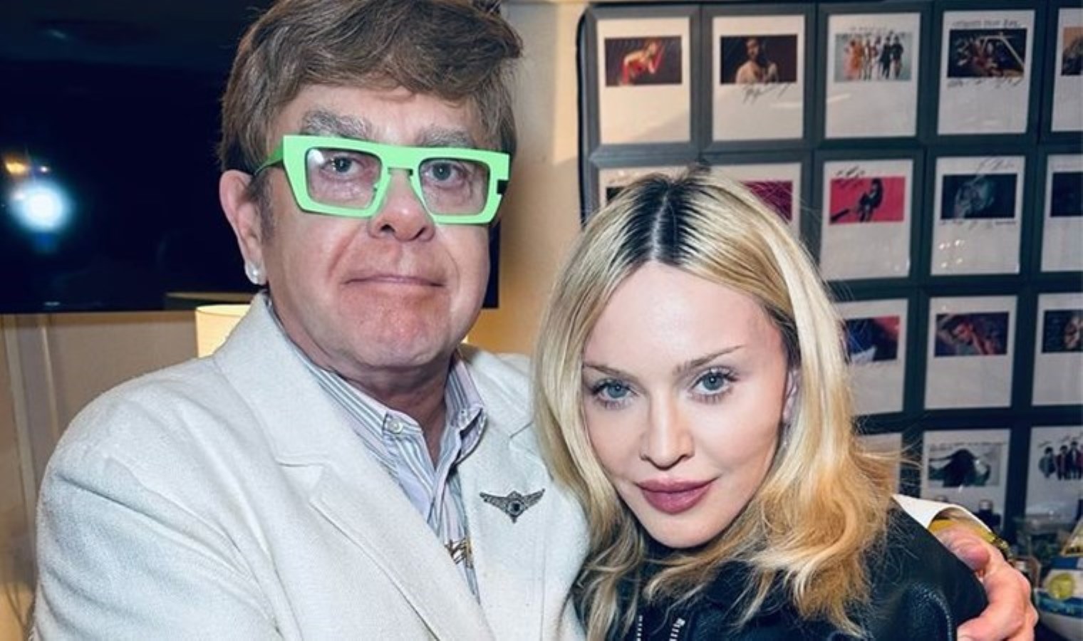 20 yıllık küslük bitti: Madonna ve Elton John barıştı!
