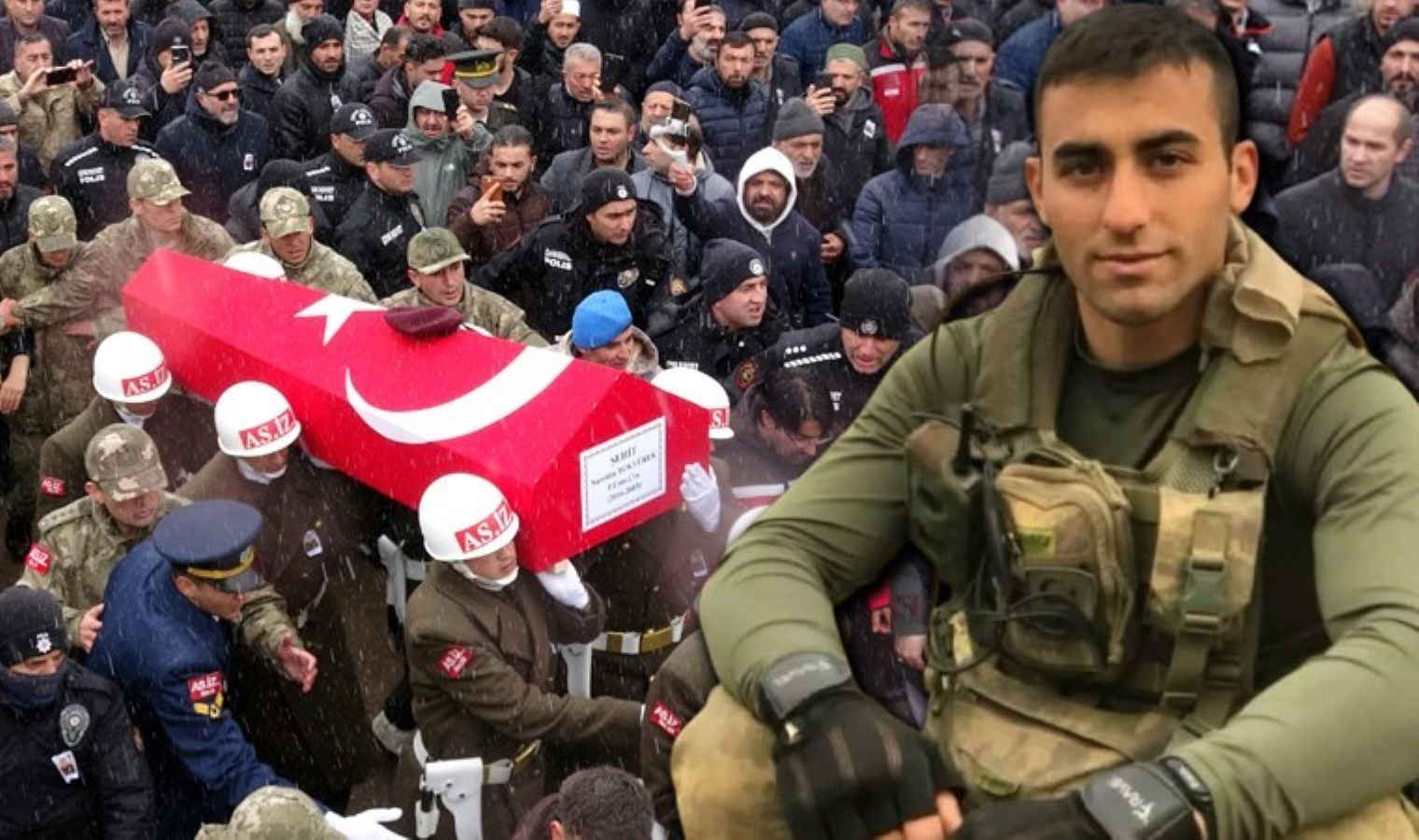 2022’de şehit olan askerin naaşı bulunmuştu… Uzman Çavuş Nurettin Tokyürek’e acı veda: Son isteği yerine getirildi!