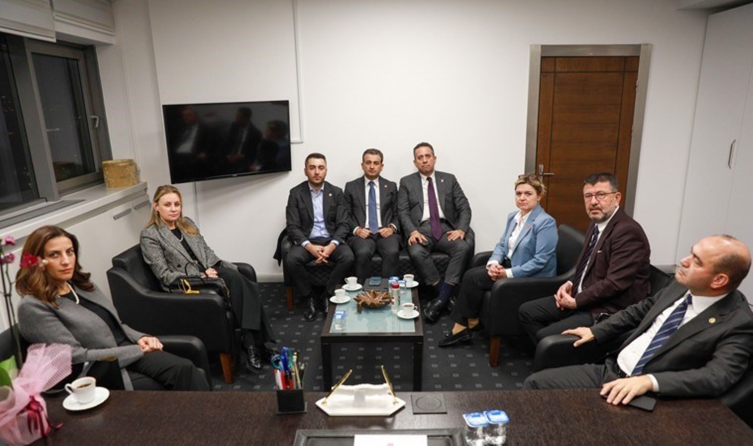 3 siyasi partiden CHP’ye destek ziyareti