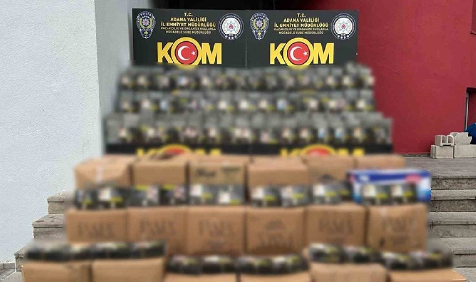 Adana’da ‘kaçakçılık’ operasyonu: Tam 90 bin adet ele geçirildi…