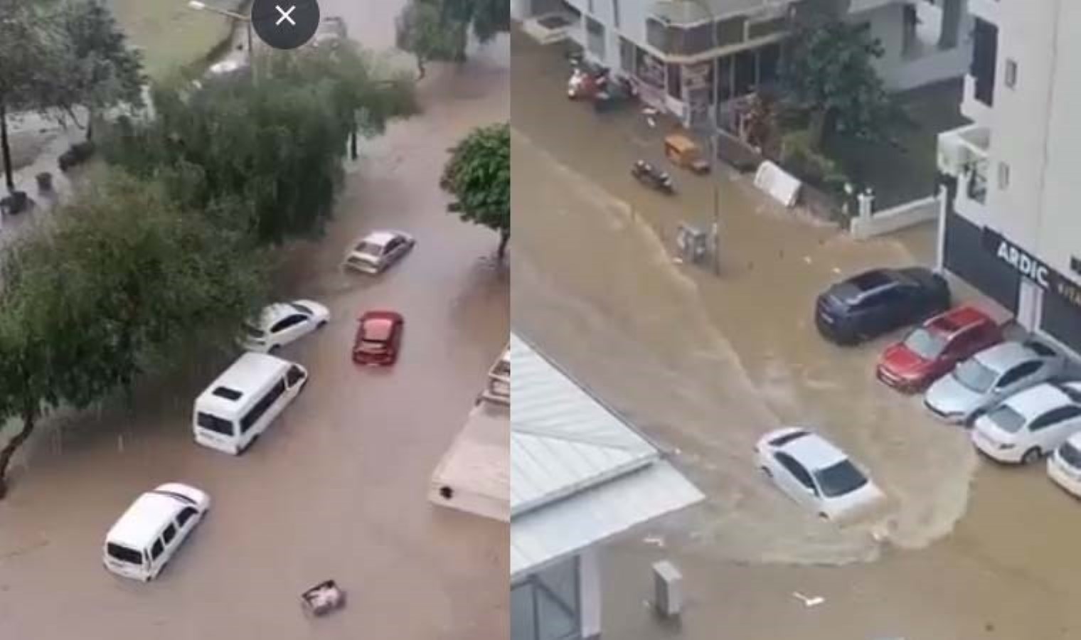 Adana’da sağanak sele neden oldu