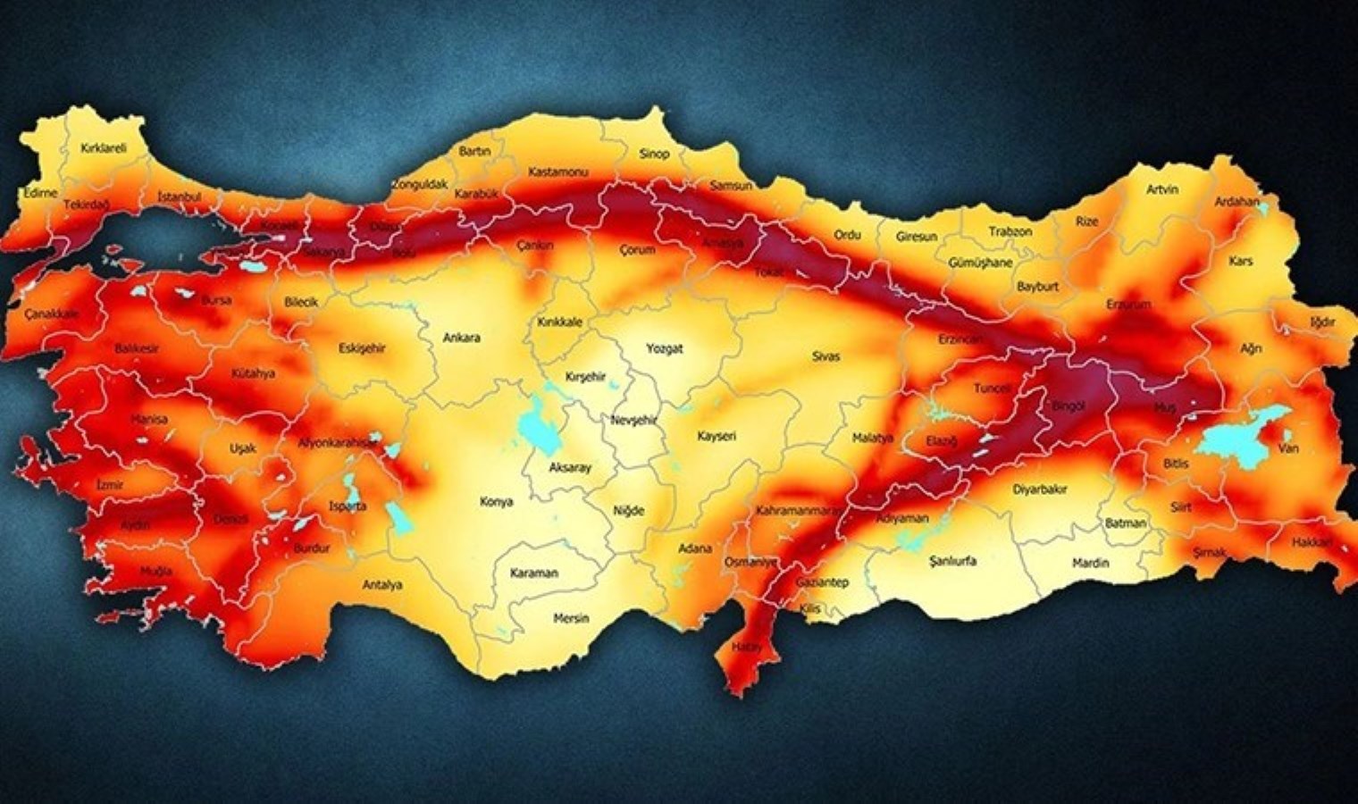 AFAD açıkladı: Türkiye’nin deprem riski en az olan şehirleri belli oldu