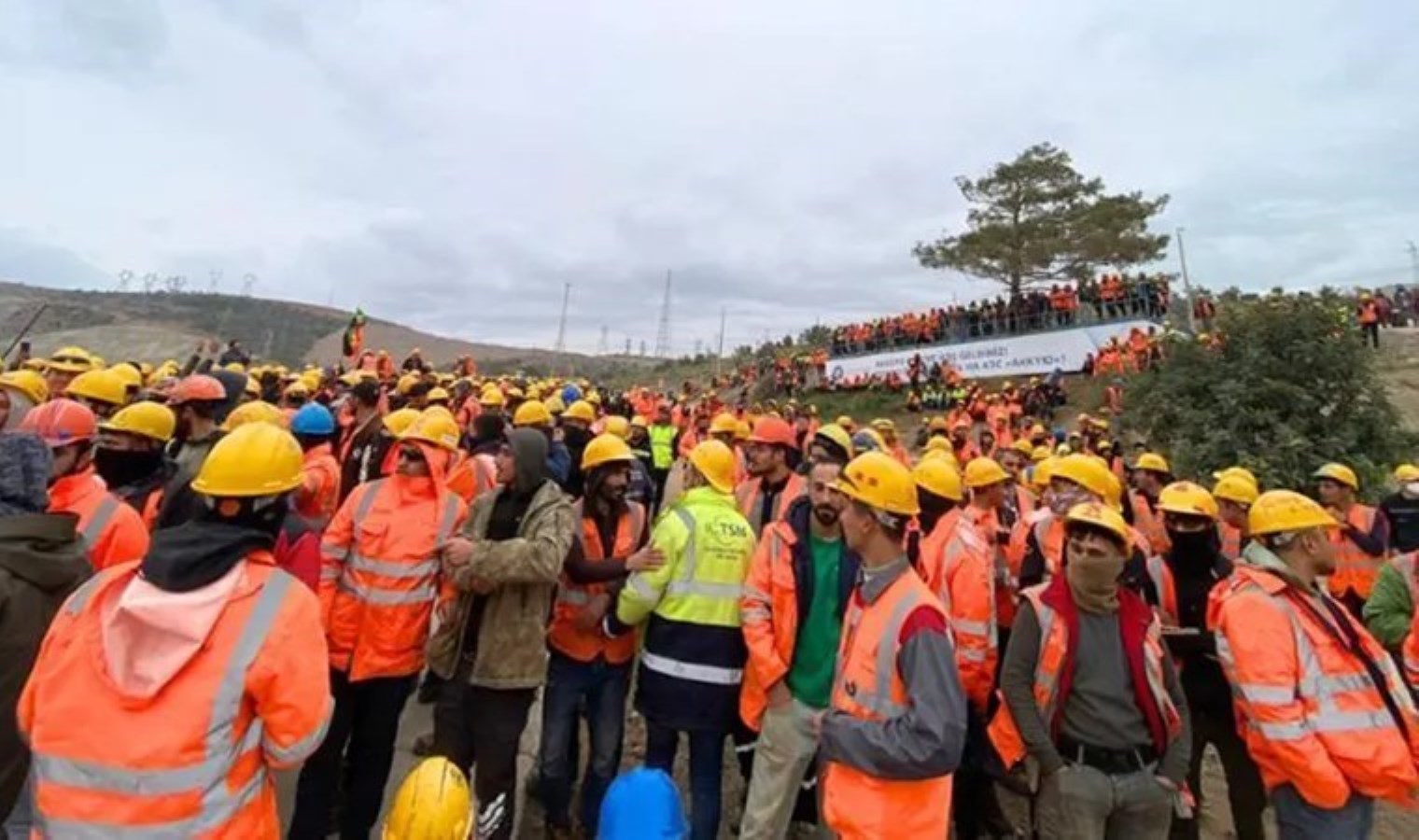 Akkuyu Nükleer Santrali’nde işçiler iş bıraktı
