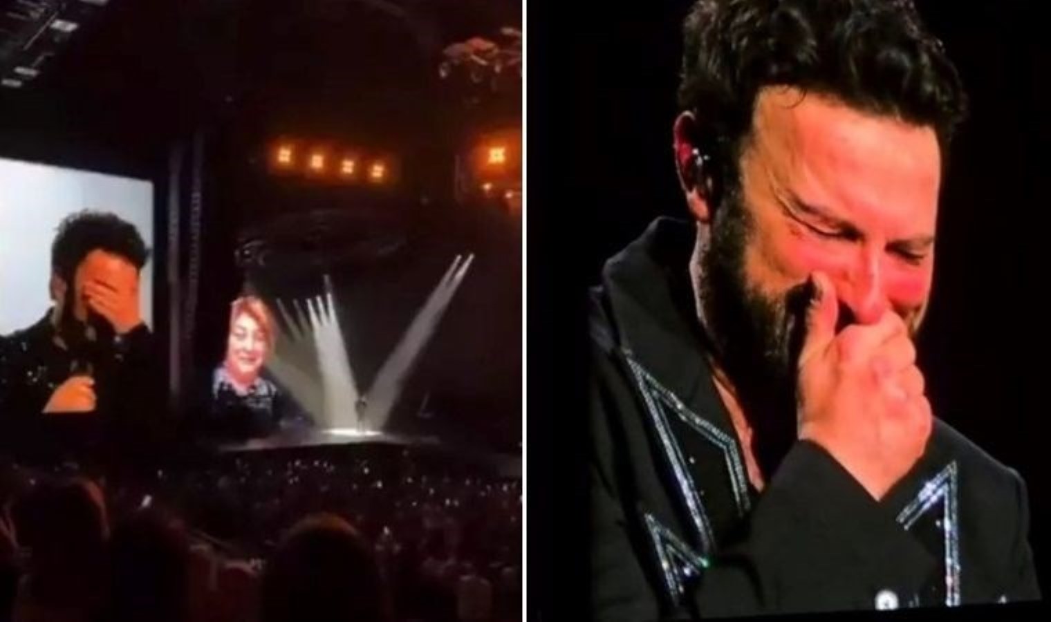 Annesini kaybeden Tarkan sahnede gözyaşlarını tutamadı!
