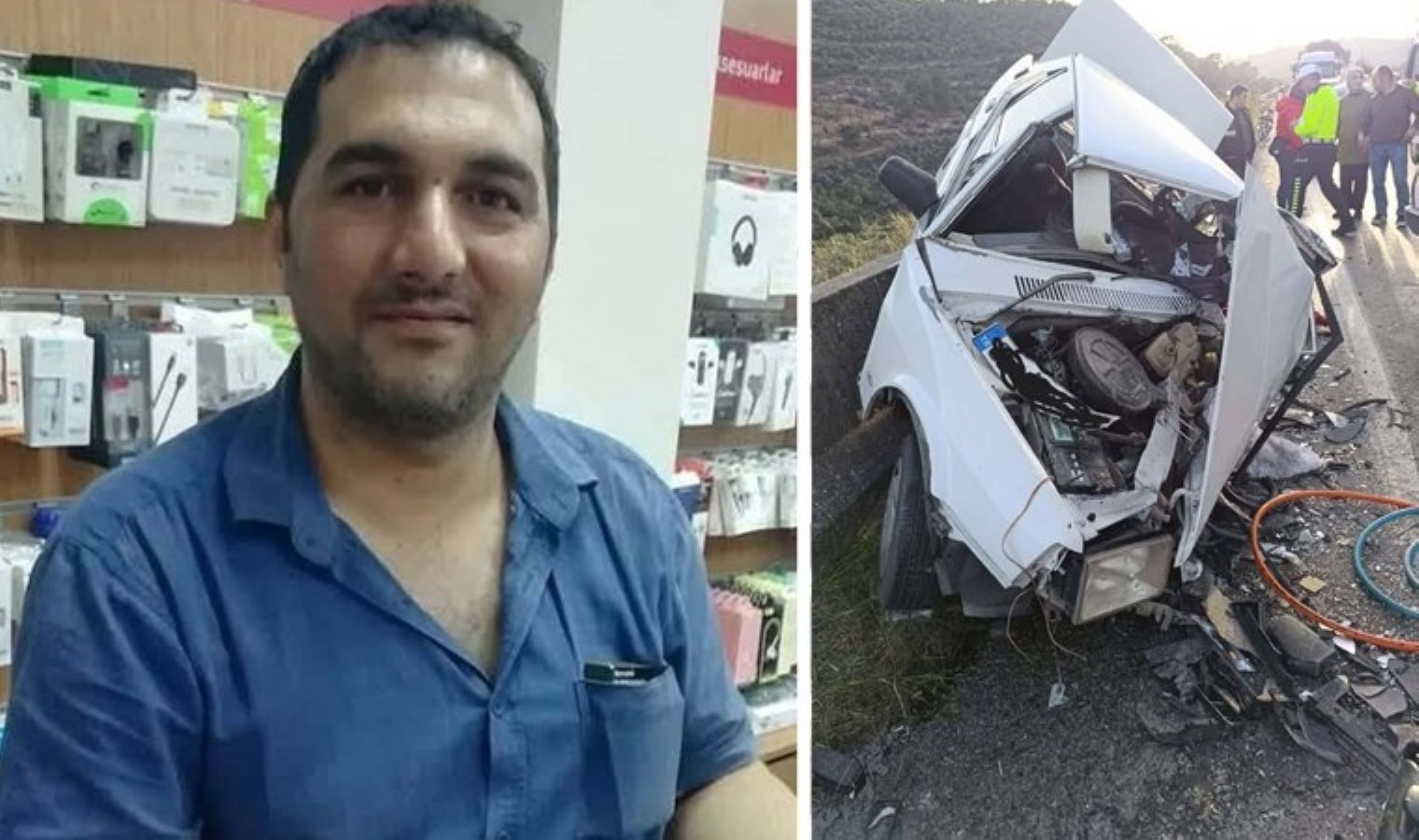 Aydın’daki 3 araçlık zincirleme kazadan acı haber: 36 yaşındaki Arif kurtarılamadı