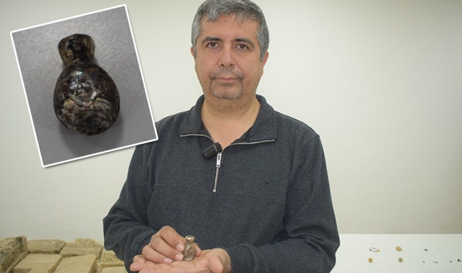 Batman’da şaşırtan keşif: 1600 yıllık ‘gözyaşı şişesi’ bulundu