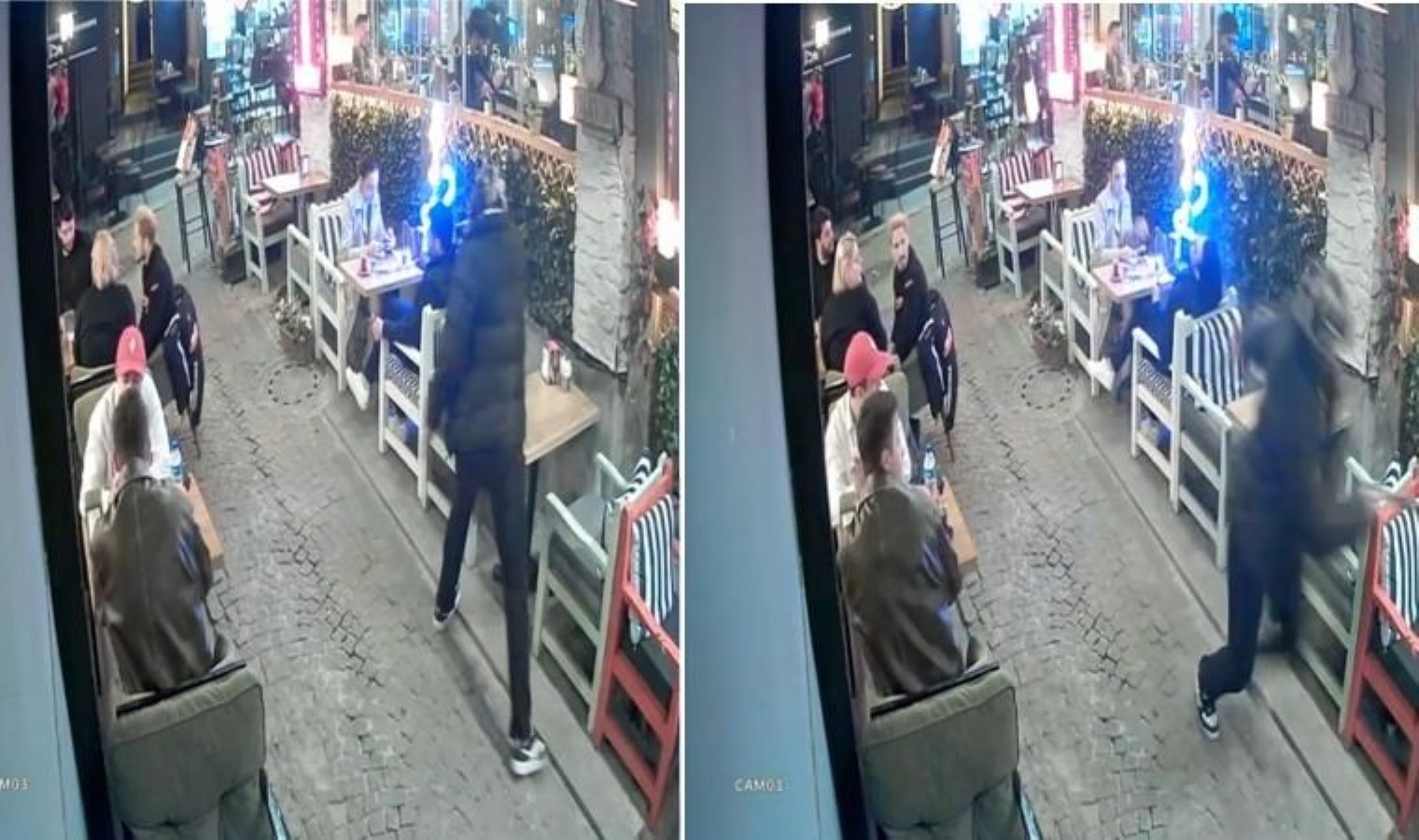 Beşiktaş’ta kafeteryada silahlı saldırı: Eşinin yanında ensesine ateş etti!