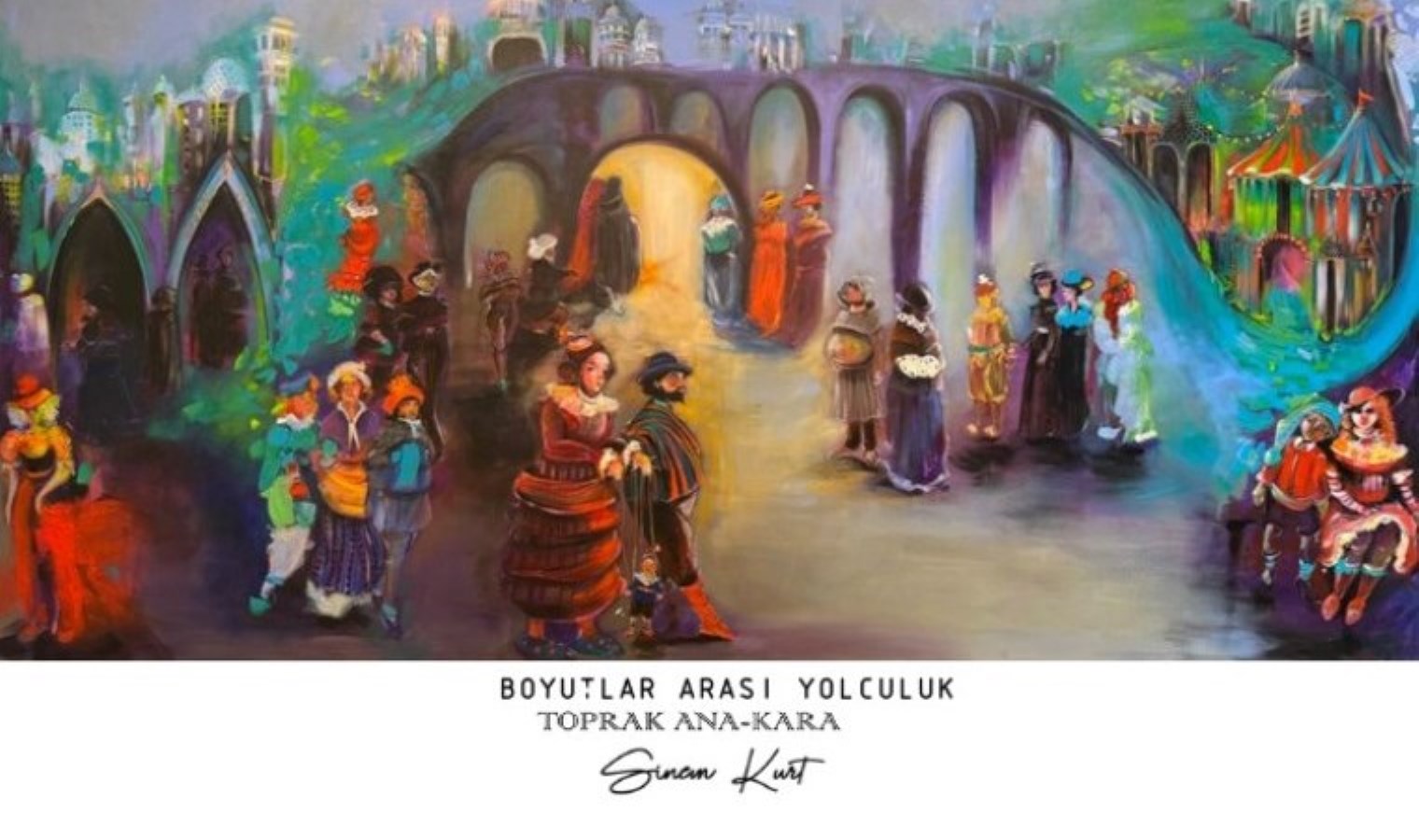 Boyutlar Arası Yolculuk: Sinem Kurt’un “Toprak Ana-Kara” Sergisi Fişekhane’de