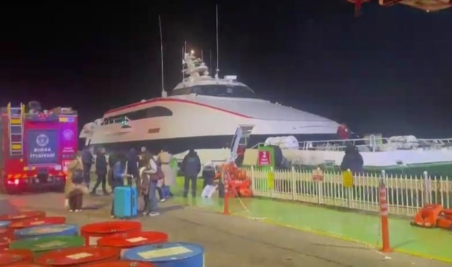 BUDO’da yangın: 5 kişi hastaneye kaldırıldı… Görüntüler ortaya çıktı!