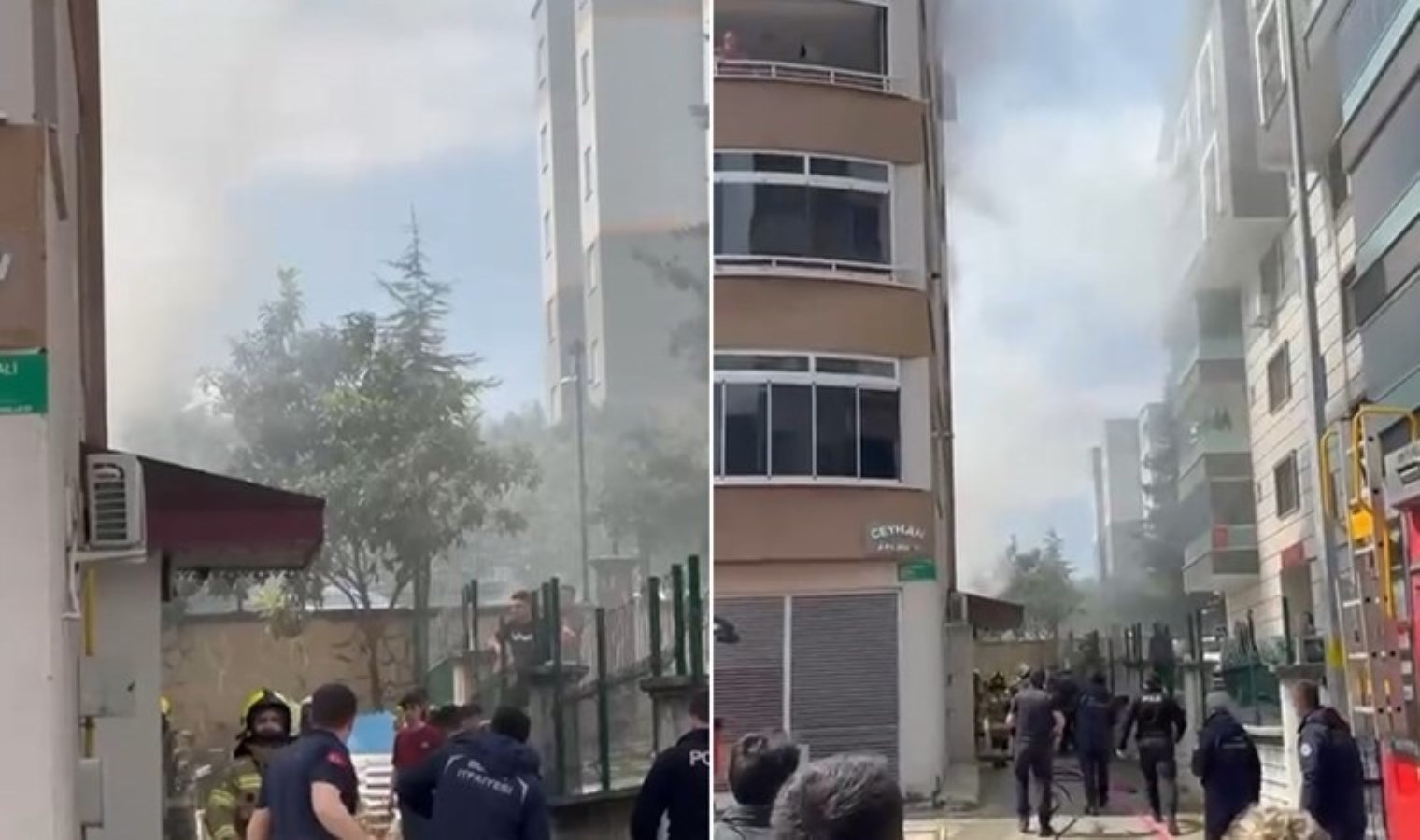 Bursa’da 5 katlı binada korkutan yangın!