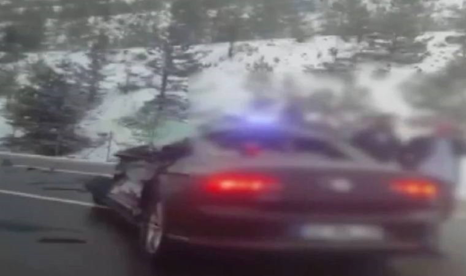 Cumhurbaşkanlığı konvoyunda kaza: Biri polis, iki kişi şehit oldu!