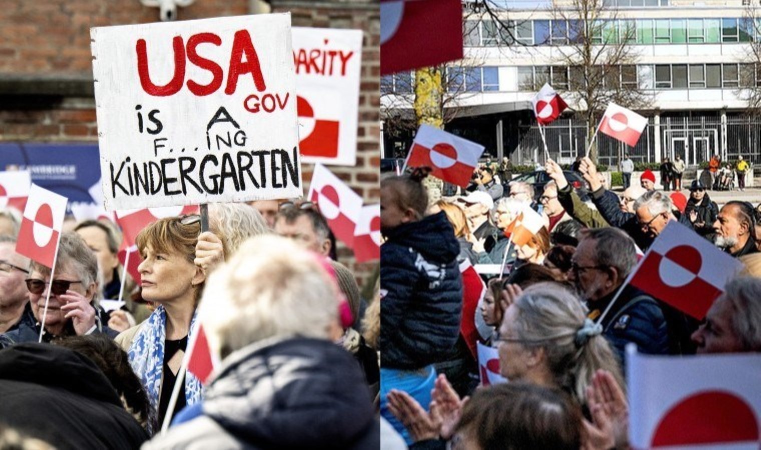 Danimarka’da Trump protestosu: ‘Grönland satılık değil’