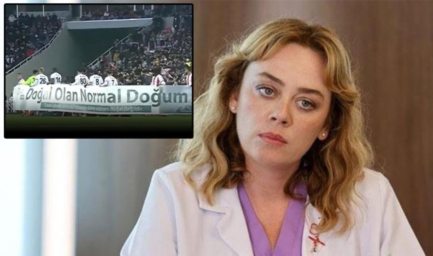 Demet Evgar’dan ‘Normal Doğum’ pankartına sert tepki
