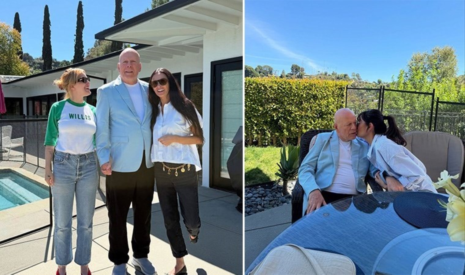 Demi Moore, Bruce Willis’in son halini paylaştı!