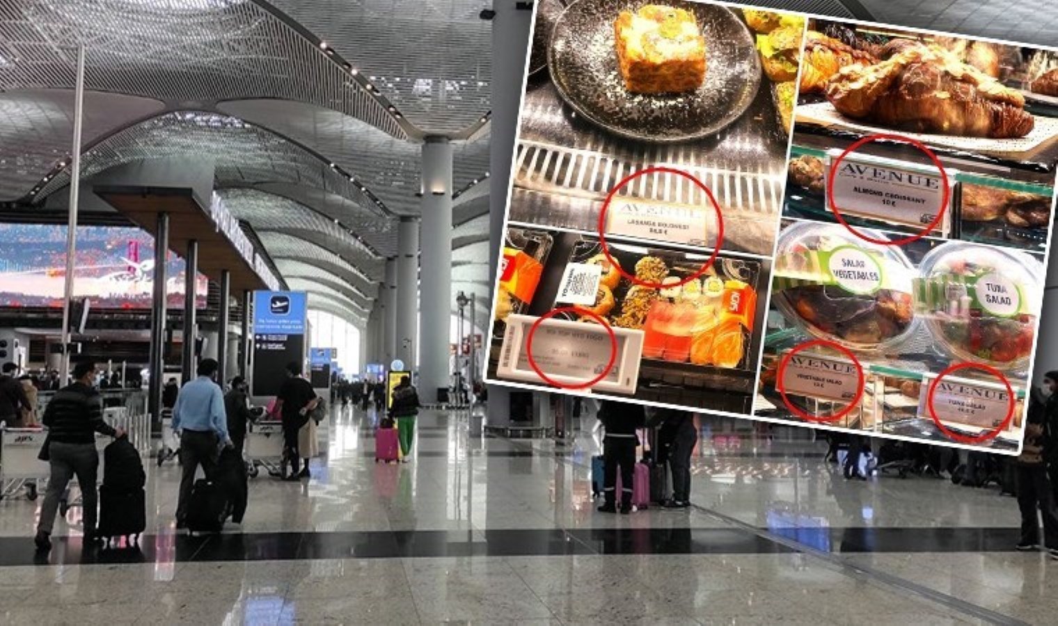 Dünyanın en pahalı havalimanı… İstanbul Havalimanı’ndaki fiyatlar İtalyanların da diline düştü: Bir muz 280 TL, Big Mac menü 890 TL!