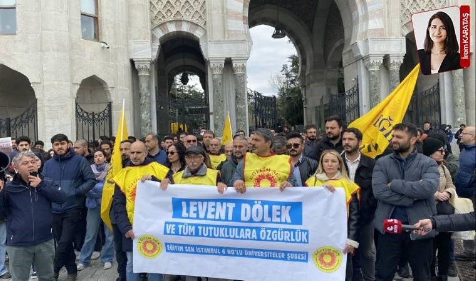 Eğitim-Sen’den çağrı: Levent Dölek ve tüm tutuklular serbest bırakılsın