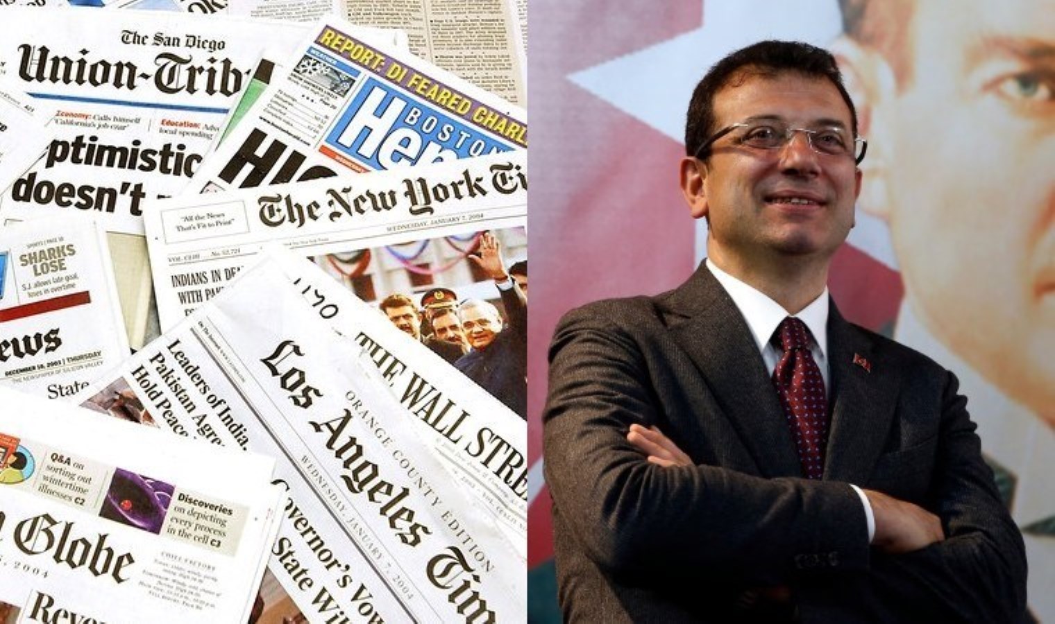 Ekrem İmamoğlu’na gözaltı dünya basınında: ‘Erdoğan’ın başlıca rakibi’