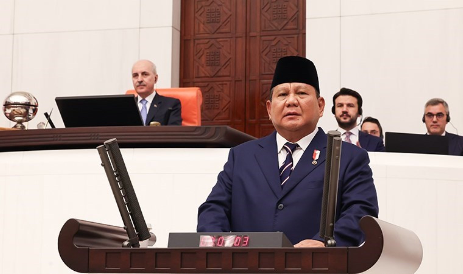 Endonezya liderinin TBMM’deki sözleri dikkat çekti: ‘Tüm ülkelerde Atatürk cesaretin bir temsili’