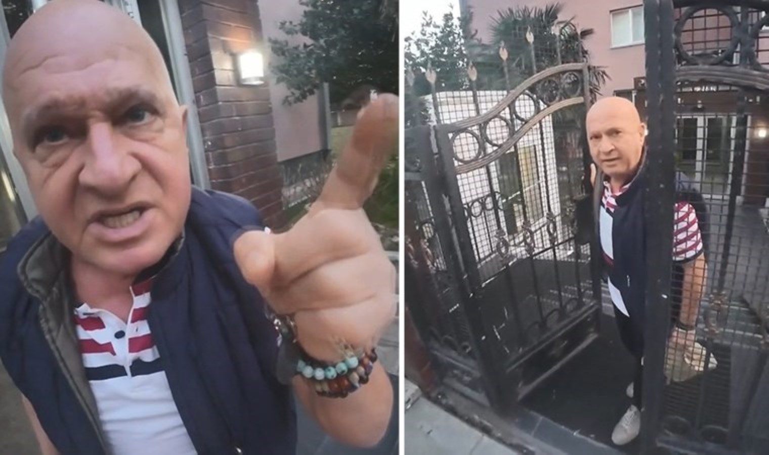 Esenyurt’ta siteye giren motokuryeye tehdit: ‘Kaskını çıkaracaksın!’