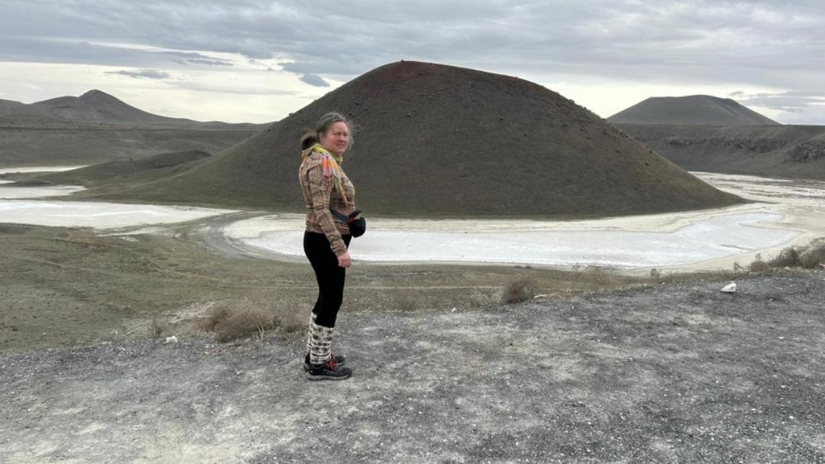 Faroe Adaları’ndan Konya’daki Meke Gölü’nü görmeye geldi