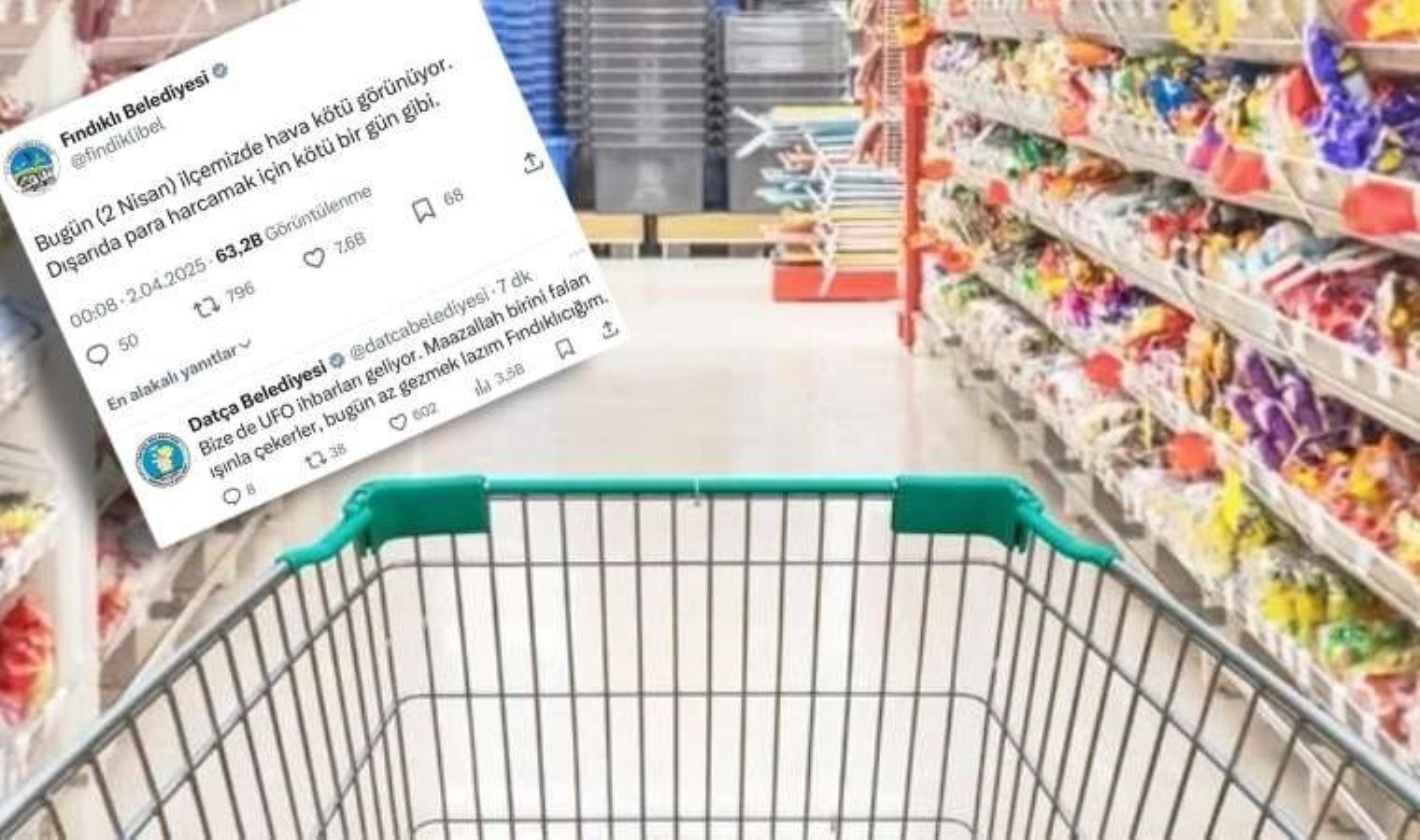 Fındıklı ve Datça Belediyeleri’nden ‘boykot’ göndermesi: UFO ihbarları geliyor